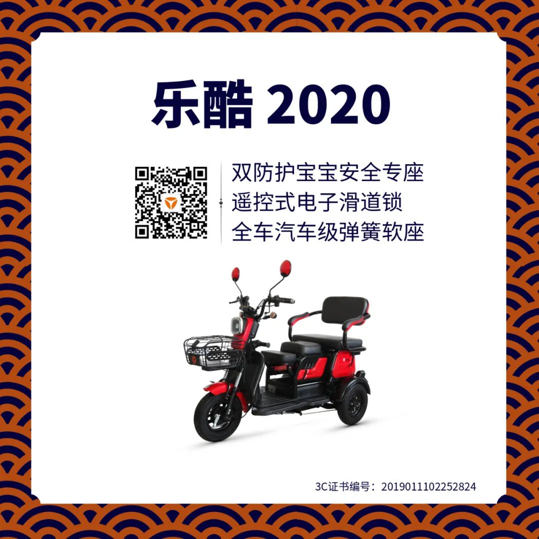 雅迪乐酷2020